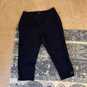 Rafaella Dark Blue Curvy Trousers